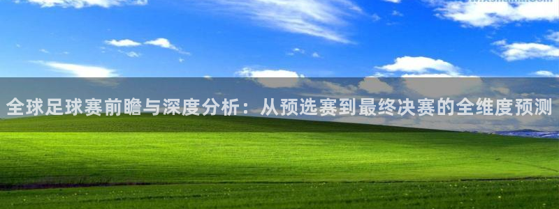 世界杯亚洲区预选赛赛程：全球足球赛前瞻与深度分析：从预选赛到最终决赛的全维度预测